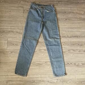 Vintage Levi's 532 Jeans Mens 32x34 Blue Slim Fit Tapered Leg Denim Pants